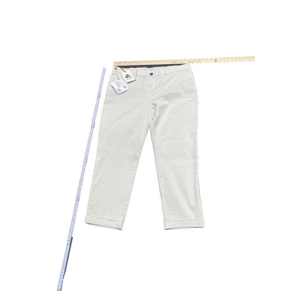 PS Paul Smith Women’s White Jeans Size 48 NWT with Front & Back Pockets